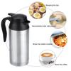 12V 750ml Car Portable Electric Travel Heating Cup Coffee Tea Boiling Mug Kettle