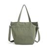 Large Capacity Handbag Women's Solid Color Shoulder Bag