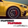 1 Pezzo Universale 3D Lettera Metallica Styling Auto Turbo Boost Caricamento Emblema Boosting Badge Adesivo Decalcomania Accessori Auto