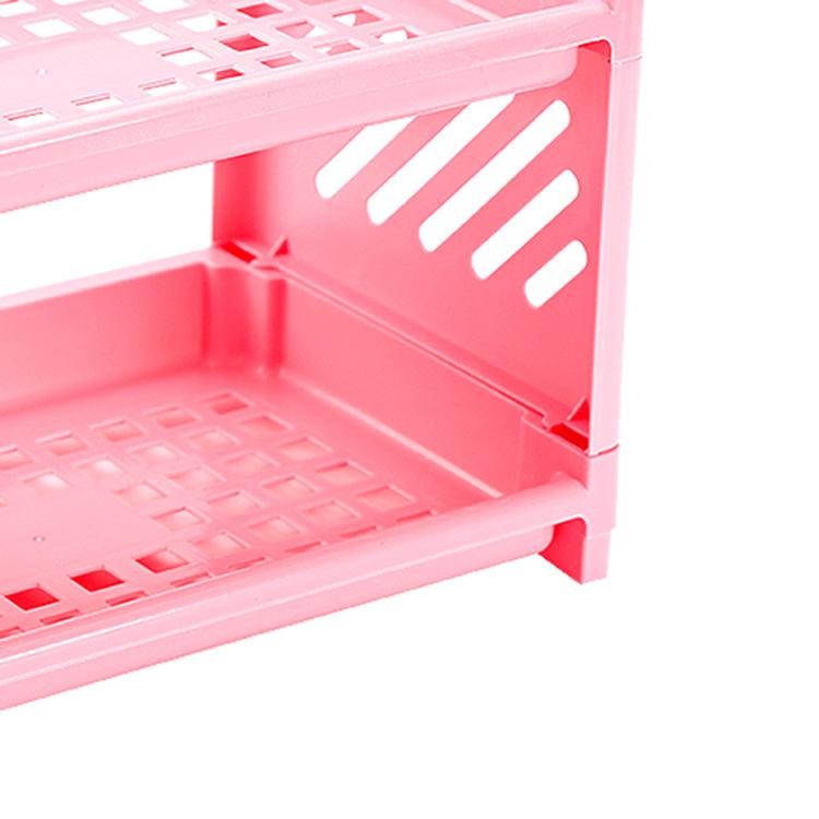 Double Bathroom Bathroom Kitchen Storage Shelf Bathroom Storage Shelf Layered Snack Table Storage Shelf Layer Shelf