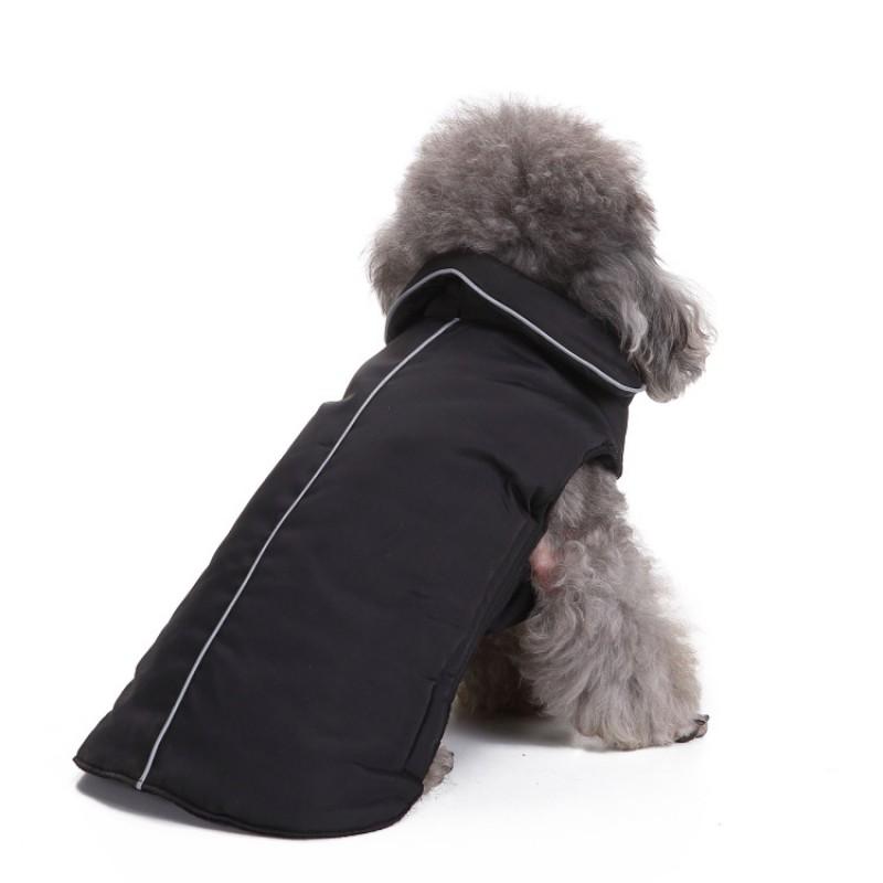 Warm Winter Pet Coat Dogs Cats Thick Cotton Padded Outwear Windproof Outdoor Wear In Multiple Colors
