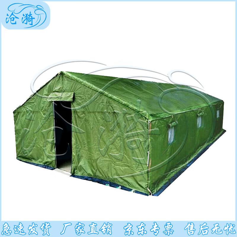 Heavy-Duty Winter Construction & Emergency Tent