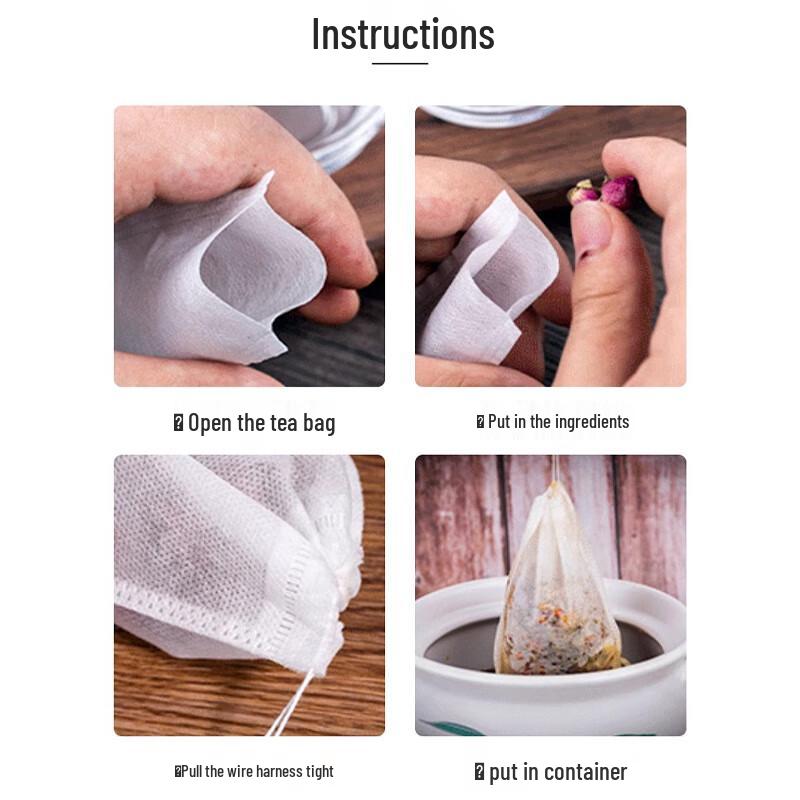 Disposable Non-Woven Tea & Spice Filter Bags