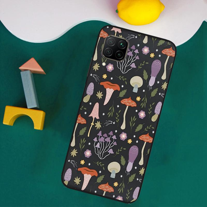 Trippy Mushroom For Huawei Nova 11i 12s 12i 8i 7i Y73 Y70 Y90 Y60 Y72 Y61 Y91 9 10 SE P30 Pro P40 Lite Case