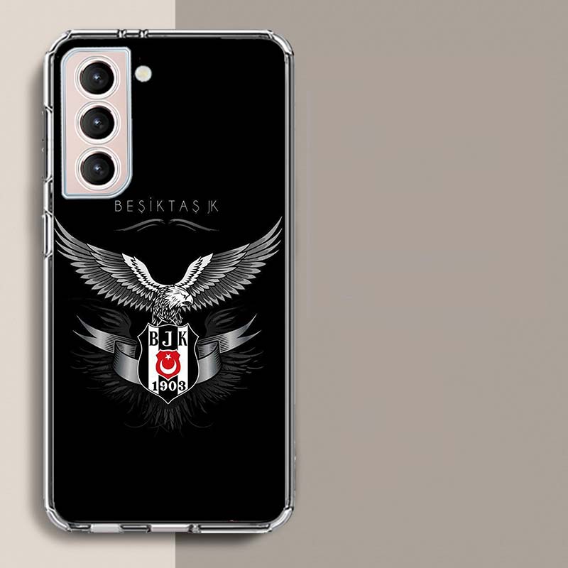 

Fashion Besiktas BJK Phone Case For Samsung Galaxy S25 Edge S24 S23 FE S21 S20 S10 Plus S22 S26 Ultra Cover Clear Cases TPU Capa Samsung S23