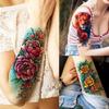 1 Blatt Realistische Fliegende Phönix Drachen Temporäre Tattoos Für Männer Frauen Erwachsene Langanhaltend Wasserdicht Temp Fake Tattoo Aufkleber