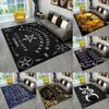Ouija Tarot Witchcraft Gothic Mystical Carpet Living Room Bedroom Sofa Doormat Rug Non-slip Large Area Floor Mat Home Decoration