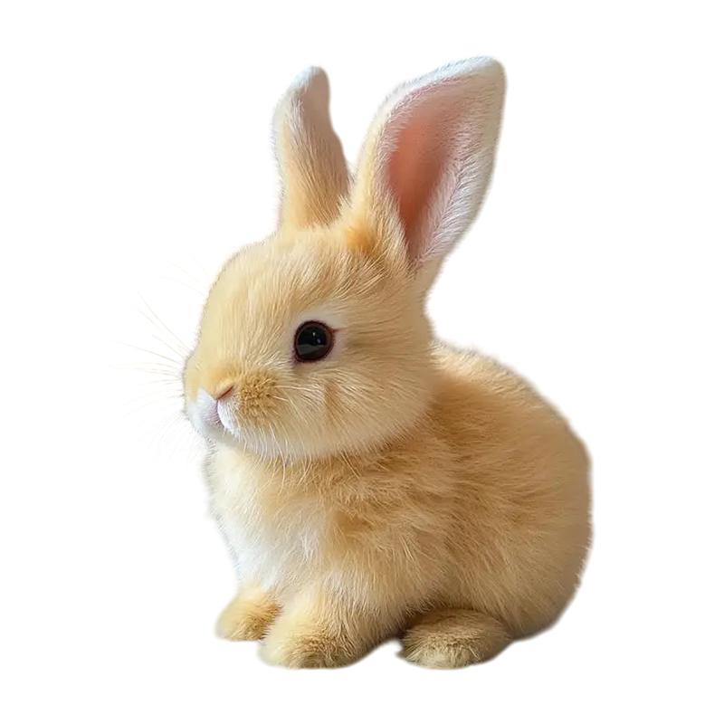 Realistic Bunny Toy Electronic Toy Bunny Simulated Rabbit Doll Jumping Twitching And Shaking Ears Toys Easter Children'S Gifts