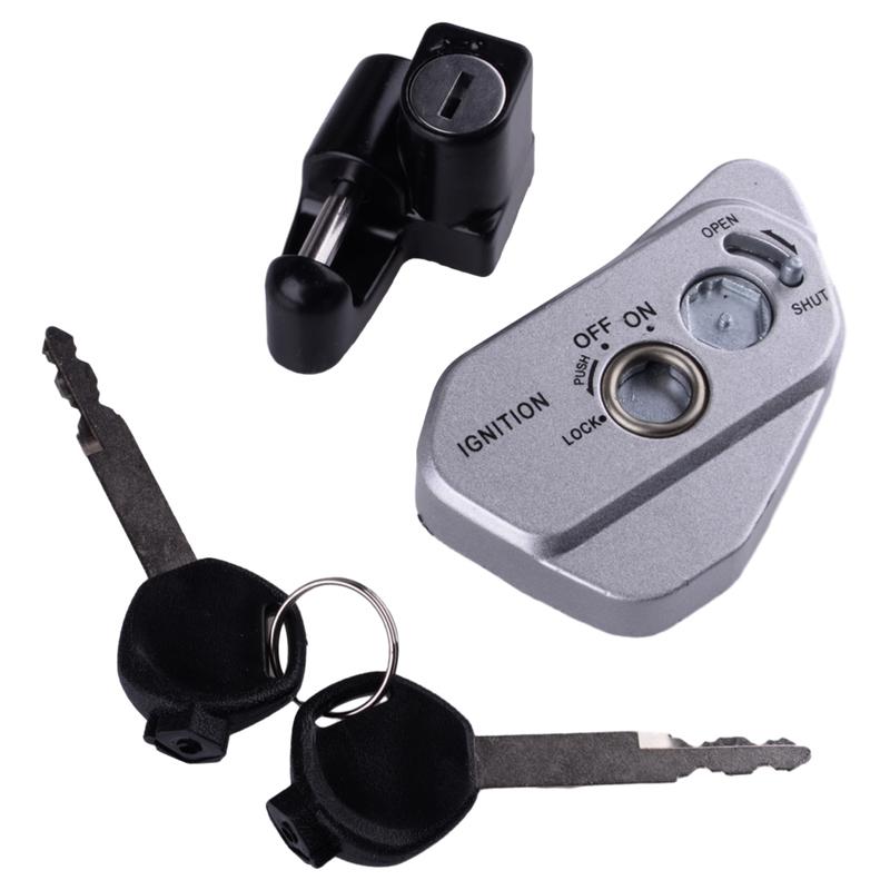 Ignition Switch Keys Lock Set Assembly Kit Fit for Hawk 250 Dirt Bikes Pit Bikes 250cc Motorcycle Accessories