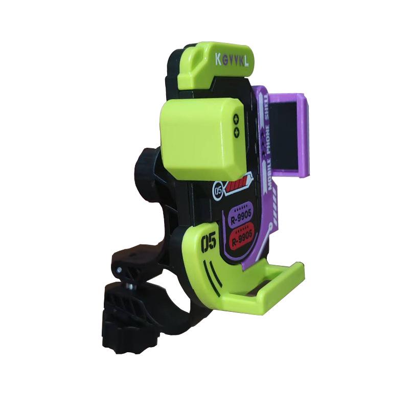 

2026 Cyberpunk Mecha Phone Holder: Shockproof Mount for Bikes, Motorcycles, Cars