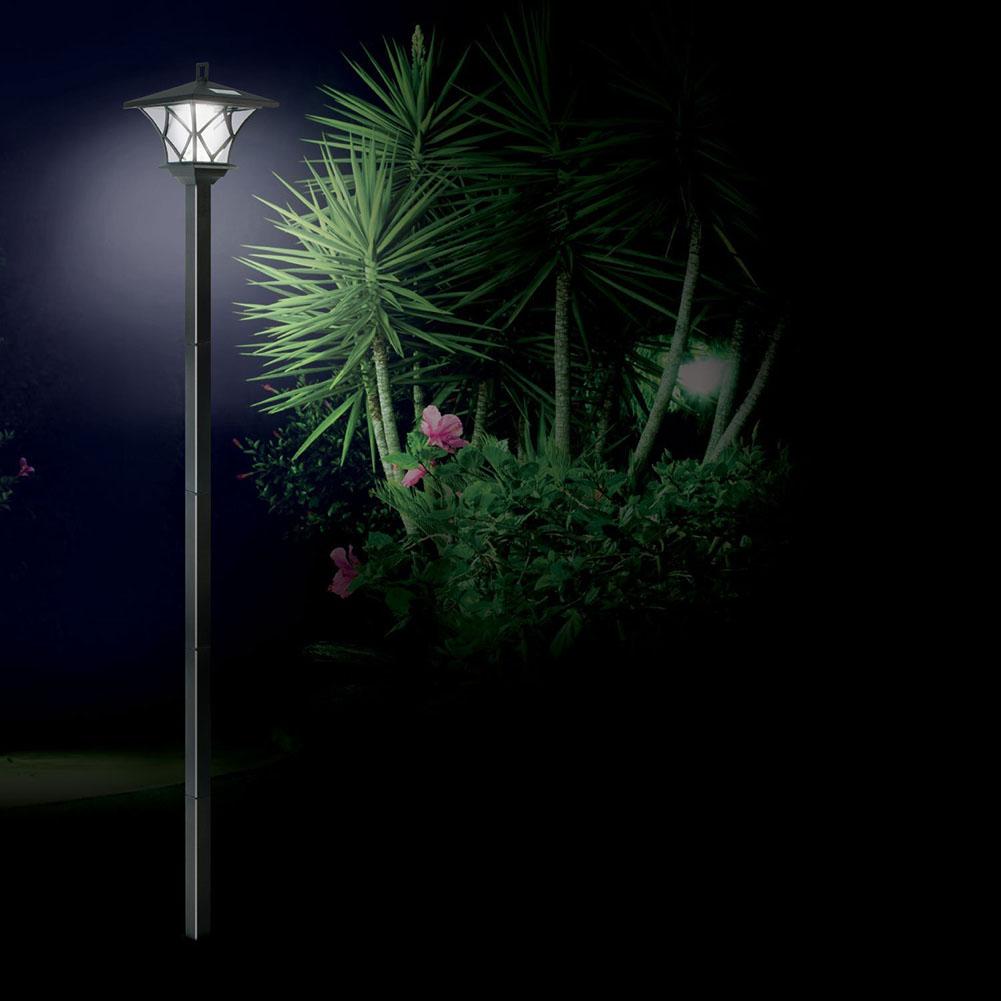 

Solar Lamp Post Light 1.5m Solar Garden Light 2 in 1 Outdoor Pillar Lamp Decorative Floor Lamp for Front and Back Doors China Mainland