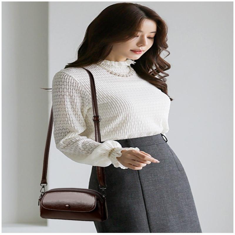 1Pc Bag Women's 2025 New High-quality Women's Bag Mobile Phone Bag High-end Sense Large Capacity Shoulder Crossbody Exquisite Small Bag