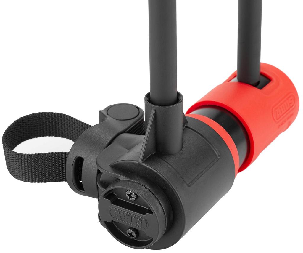 ABUS 440A USH Alarm Bicycle Lock with Bracket and Alarm Function Security Level U-Lock - - 8.