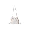 New Miffy Synthetic Leather Shoulder Bag, Bucket Bag, Chain Bag, Crossbody Bag Regular Women's White/Pink MF2444-01