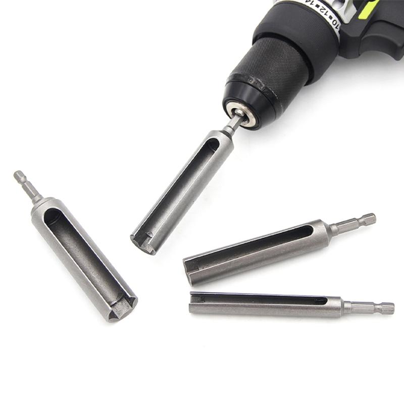 Bicycles Hydraulic Disc Brake Oil Tube Wrench Adapter Bike Valves Repair Tool Quick Change Hex Shank Socket Wrench