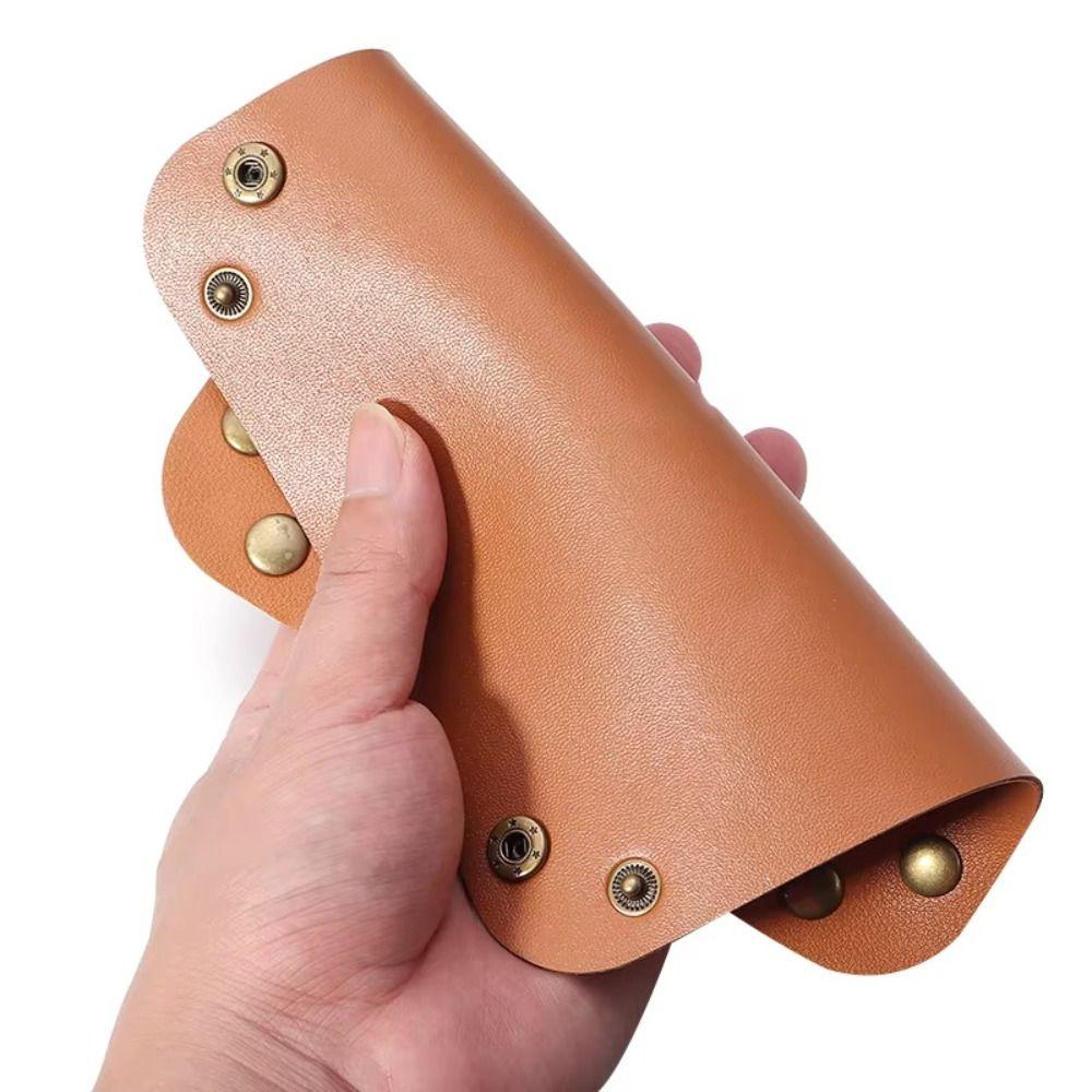 Large Capacity Leather Tray Foldable Storage Tray for Jewelry Phone Key Wallet Coin