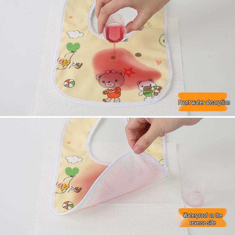 Vattentät Kristallsammet Tryckknappshaklapp för Spädbarn & Småbarn (0-3 år)