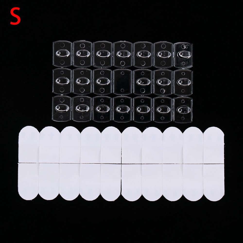 Poster Transparent No Drill Removable Seamless Adhesive Hooks Storage Hanger Photo Frame Hook