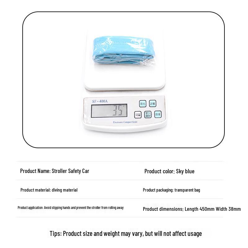 WEZHO Baby Stroller Safety Wrist Strap