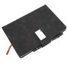 A5 Notebook PU Leather Cover Ribbon Bookmark Ink Proof Thick Paper Ruled Paper Notebook with Pen