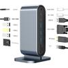 Thunderbolt 3 12-in-1 Vertical Hub: Cross-Border Multi-Port Notebook Expansion Dock