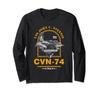 US Navy Aircraft Carrier John Stennis John Long Sleeve CVN-74 C. (USS C. Stennis) T-Shirt