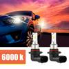 Set 2 buc Becuri LED HB3 9005 Kit Faruri Lampă Ceață Lumină Albă 6000K Becuri Ceață Auto HB3 LED Far Auto Lumini Față Auto