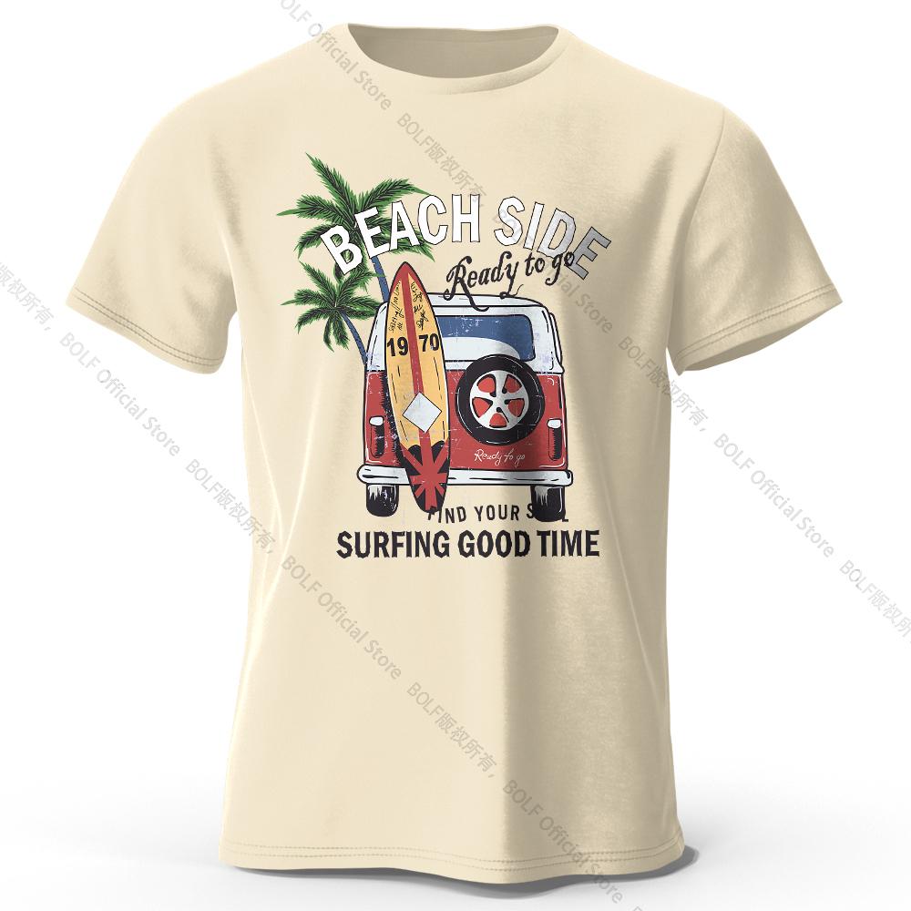 

Винтажный значок серфинга с принтом Унисекс Мужская Женская Футболка Футболки Топы 100% хлопок Ретро Волна Графика Пляжная Клубная Одежда 4XL