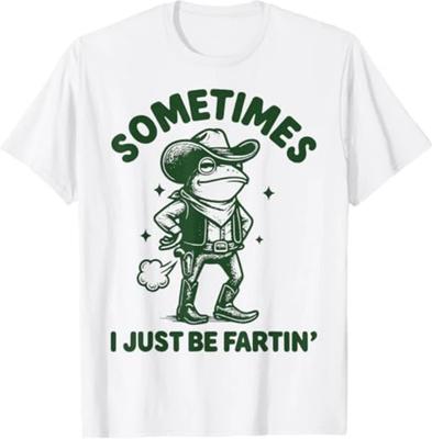 Ich furze einfach Frosch - Manchmal T-Shirt