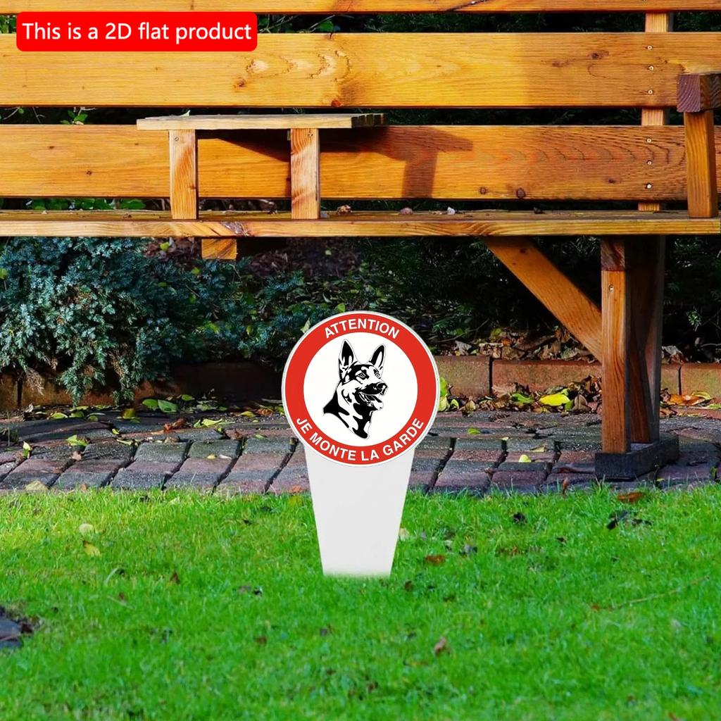 2d Flat 20*20cm, Beware of Dog, Wooden Safety Sign. for Door, Home, Room, Farmhouse, Street, Shop, Garage, Bar, Garden, and Coffee House Decor.