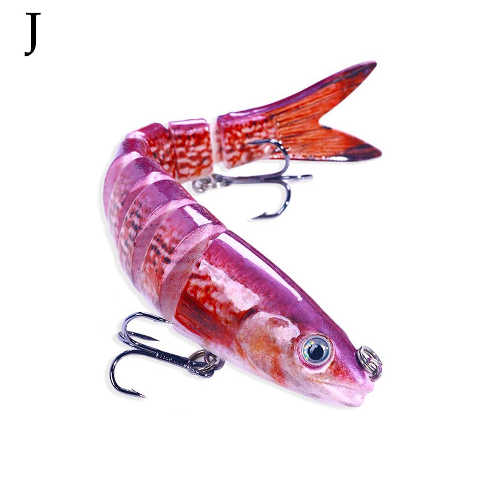 13.4cm 18.6g Wobblers Pike Fishing Lures Artificial Multi Jointed Sections Artificial Hard Bait Trolling Pike Carp Fishing Tools