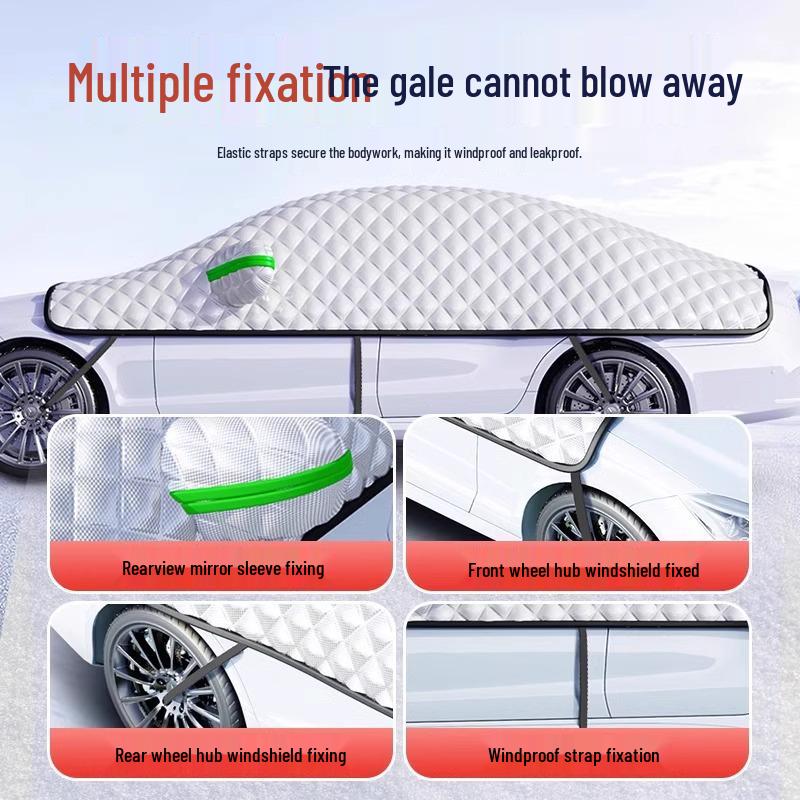 Thickened Winter Car Cover: Sun, Rain, Dust, and Snow Protection