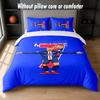 Kylian Mbappe Design Bed Bedding Set 1 Duvet Cover + 2 Pillowcases Soft Breathable Household Bed Linens