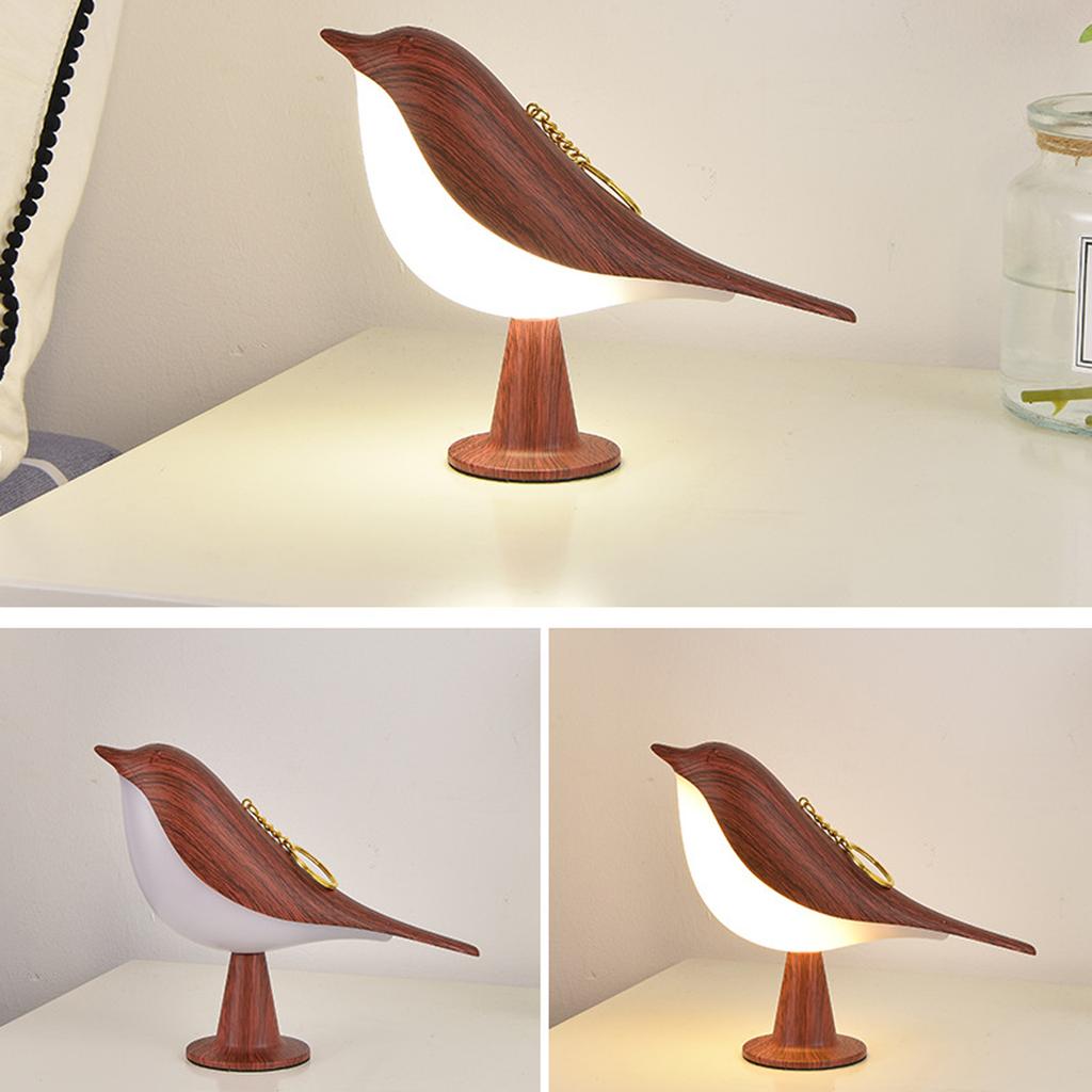 Magpie Aromatherapy Lamp Cute Bird Lamp Bedside Light with 3 Color Temperature Touch Control for Bedroom Nightstand