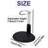 Adjustable Doll Stand Compatible With 6.8 Inch Dolls 15/17Cm Doll Stand Holder Compatible Blind Box Doll Accessories