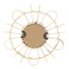 SET OF 3 Lipsi NATURAL Rattan MIRRORS 28