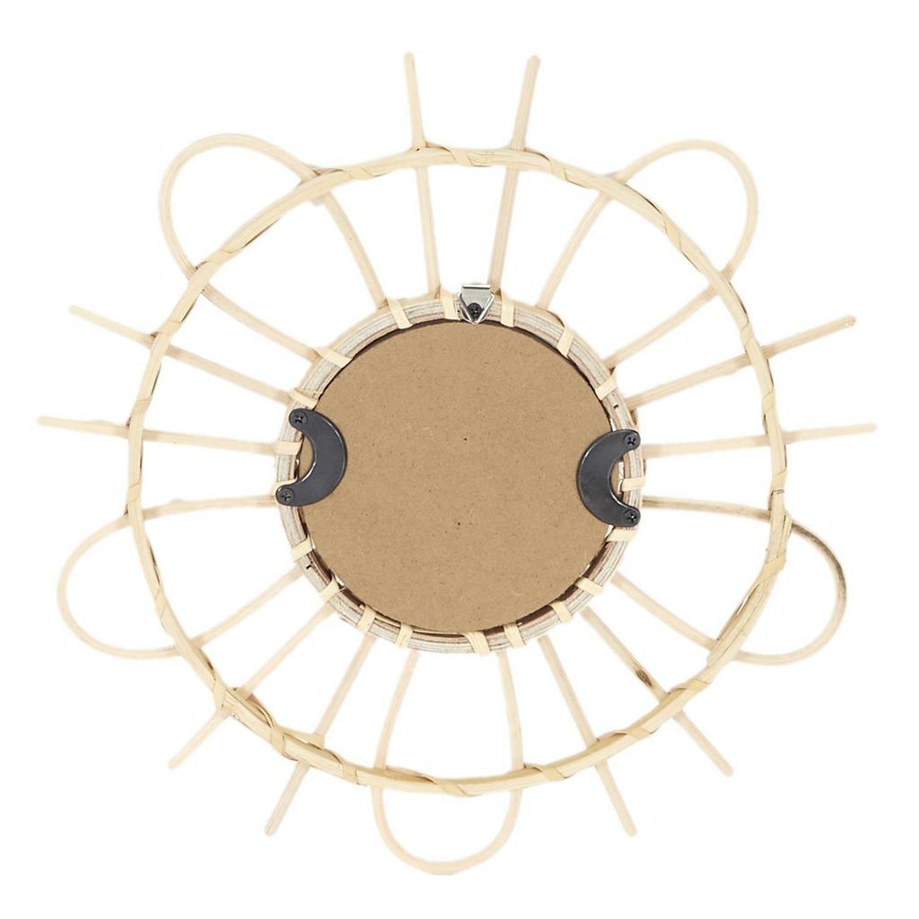 SET OF 3 Lipsi NATURAL Rattan MIRRORS 28