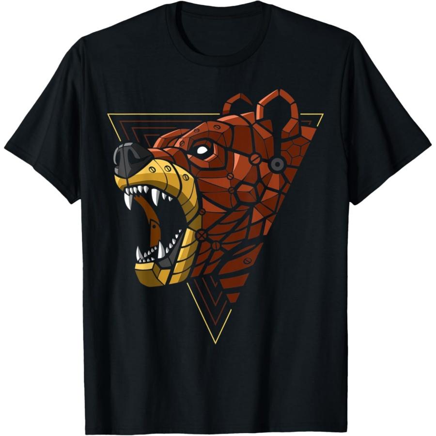 

Robot Bear T-Shirt XXXXXL чёрный