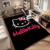 1pc Sanrio Hello Kitty Mermaid Printed Office Carpet Rectangle Rug Under The Table,Perfect Room Decor for Living Room, Bedroom, Kitchen, Non-slip Floo