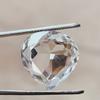 CERTIFIED 17 Ct Natural Ceylon White Sapphire Heart Cut Loose Gemstone