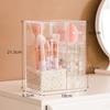 Acrylic Makeup Brush Holder Transparent Beauty Brush Container  Vanity Table