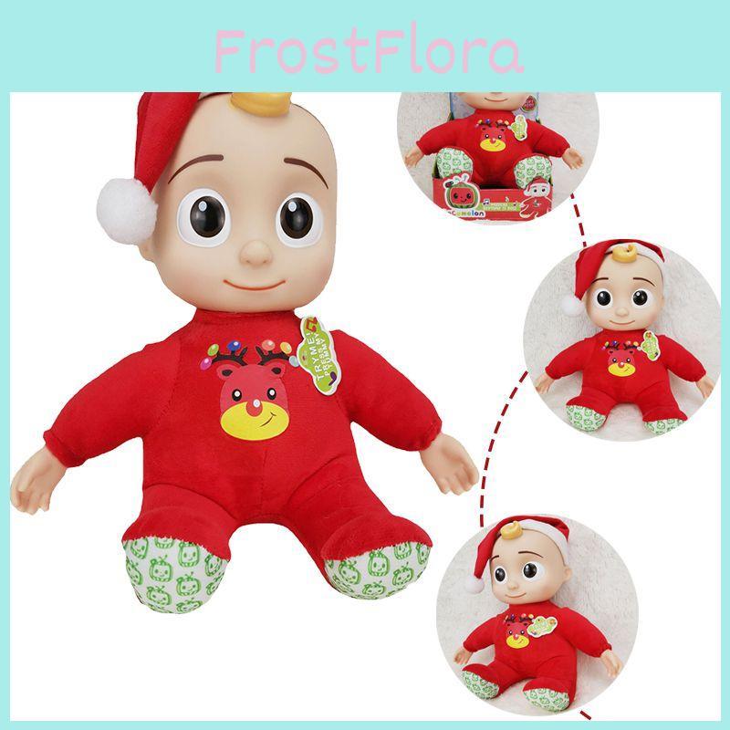 Delightful Christmas Cocomelon Pvc Doll Sing Music Box With Nine Kinds Of Music Jojo