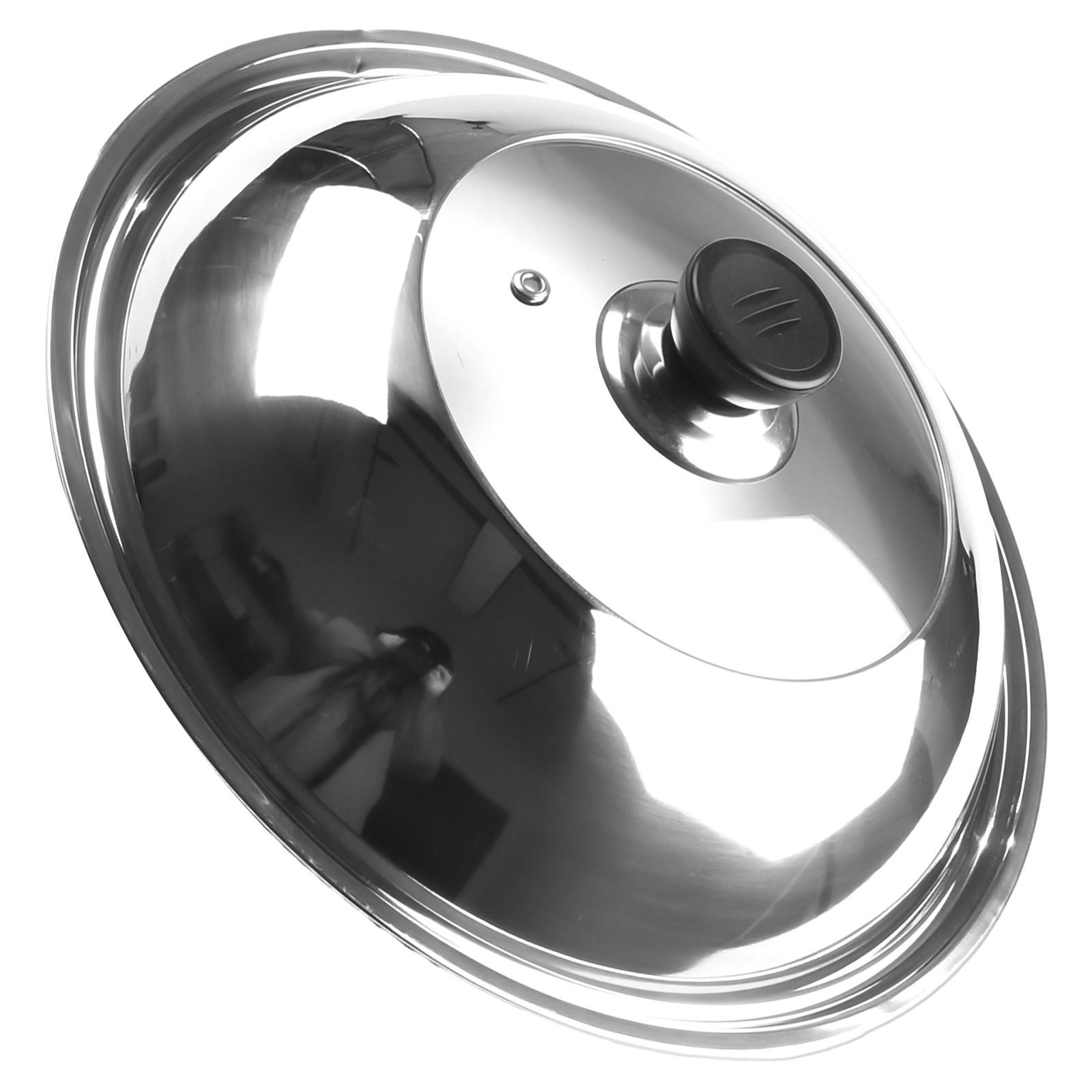 

Крышка для кастрюли 34 см 36 см Крышка для кастрюли 38 см из нержавеющей стали с ручкой 28 см 30CM