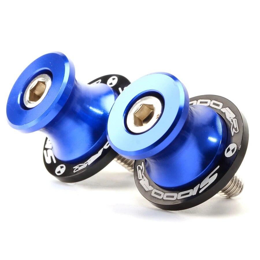 

Для BMW S1000RR S 1000RR S 1000 RR S1000 RR HP4 2009-2015 2016 2017 2018 подставки для мотоциклов, катушки маятника с ЧПУ, винты-ползунки синий