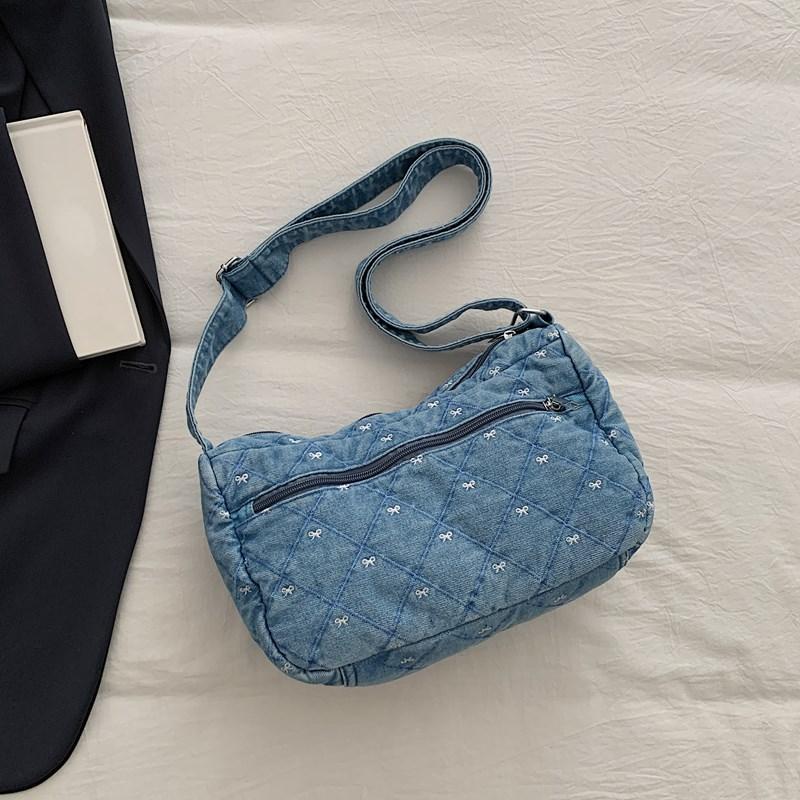 Rhomboid Shoulder Bag Women's Crossbody Bag Large Capacity Dumpling Bag