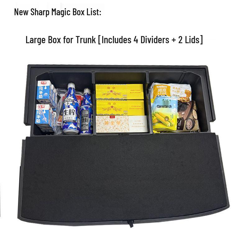 Compatible Storage Box for 25 Touareg New Rui XR Models: Trunk Organizer & Bed Box.