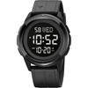 Ude Waterproof Men S Digital Watch With StopWatch Black