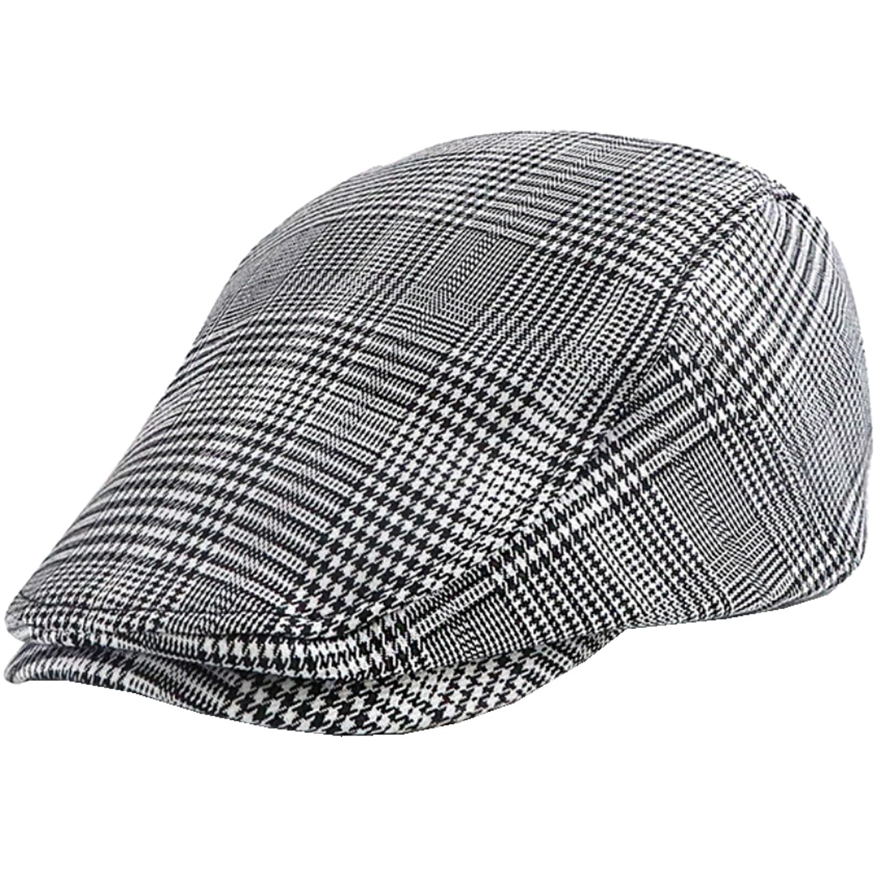 

Кепка, шляпа в клетку для охоты CA748 [Белый Клык], для бега, для улицы, для гольфа, мужская, женская, (черный) чёрный