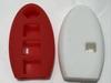 Pusakieyy  Of New Replacement Silicone Key Cover Case Soft For Nissan X-Trail Qashqai 2/3 Button Smart Remote Shell Blank