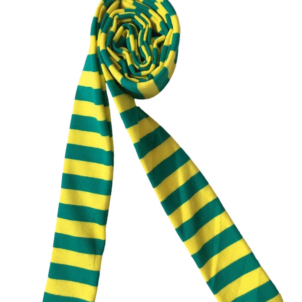 Women Spring Summer Stripe Pattern Scarf Thin Neckerchief Y2k Style Colorful Thin Knitted Neck Guard Lightweight